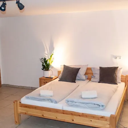 Small Modern Flat With Personal Touch Rust Exterior photo